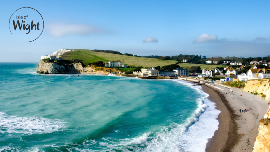 Freshwater Bay on the Isle of Wight — the local audience on an attraction’s doorstep in the off-season